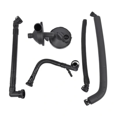 Imagen de 11617501566 Kit de válvula purga PCV cárter motor + tubo respiradero para serie B M W 3 E46 5 E39 E60 E61 7 E65 E66 E67 X3 E83 X5 E53 Z3 E36 Z36 4 E85