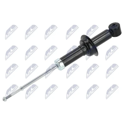 Imagen de NTY A MS 014 Amortiguador Eje trasero Presión de gas con asiento muelle Espiga arriba, Anillo inferior MITSUBISHI: Lancer 8 Limousine