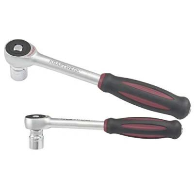 Imagen de KRAFTWERK 99038 Juego 2 carracas con mango giratorio 1/4&quot;+1/2&quot;