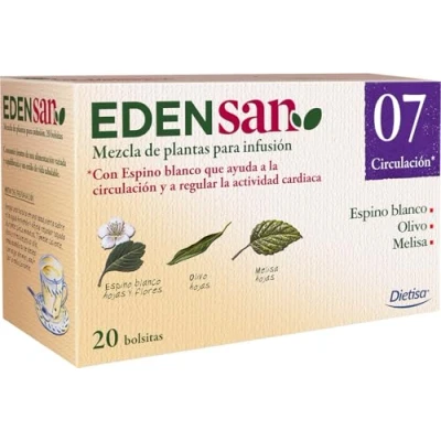 Imagen de Edensan 07 Cir Infusiones 20 unidades de Dietisa