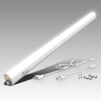 Imagen de B.K.Licht Regleta LED bajo armarios y cabinetes, de luz blanca neutra, iluminación mueble con interruptor luz, 15 W, 4000 K, 1200 lm, color blanco