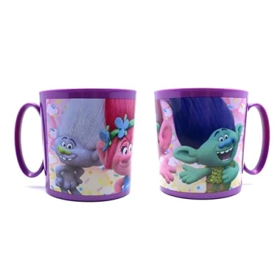 Imagen de Trolls Taza plástico microondas, 350 ml (Stor S84104)