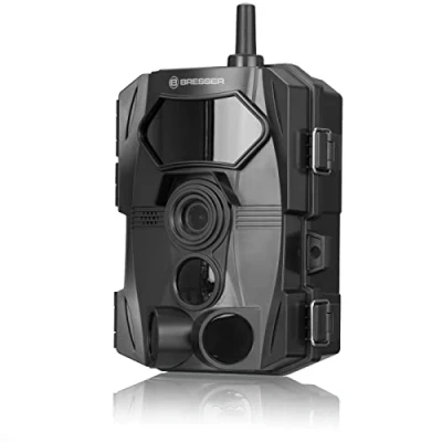Imagen de Bresser Cámara de Caza WiFi 24MP Full HD 1080P con grabación Sonido Detector Movimiento y visión Nocturna para observación Vida Silvestre protección Objetos, Resistente al Agua IP54