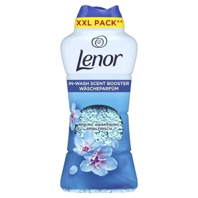 Imagen de Lenor UNstoppables Perlas de Perfume para la Ropa, 61 Lavados (735g), Suavizante con Fragancia Frescor Abril, Potenciador