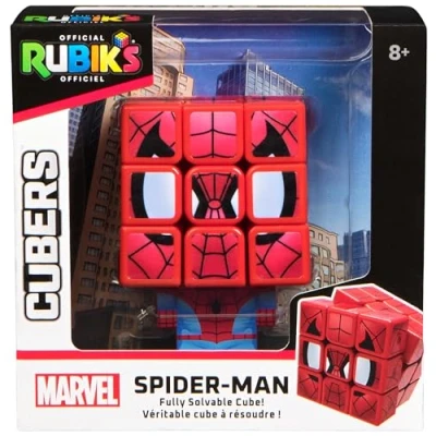 Imagen de Rubik&#039;s Puzzle Brain Teaser Game Rubiks Cubers Spiderman