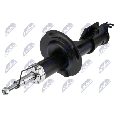 Imagen de NTY A FT 050 amortiguador Eje delantero, izquierda Presión de gas Columna Espiga arriba FIAT: Panda II Hatchback (169) 1.2 LPG