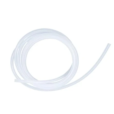 Imagen de LAVMHAB manguera de silicona 2 mm ID x 6 OD 5 metros longitud, mangueras calidad alimentaria, flexible transparente para transferencia agua y aire la bomba