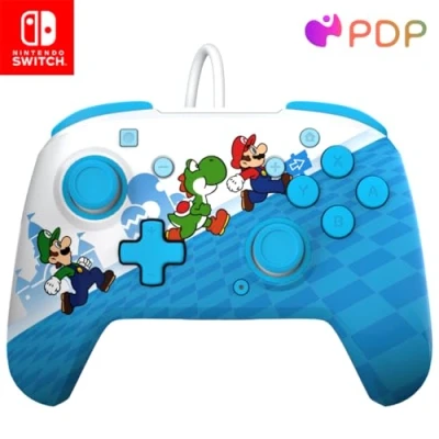 Imagen de Mando Nintendo Switch PDP Rematch Wired Mario Escape, Switch, Cable, Multicolor