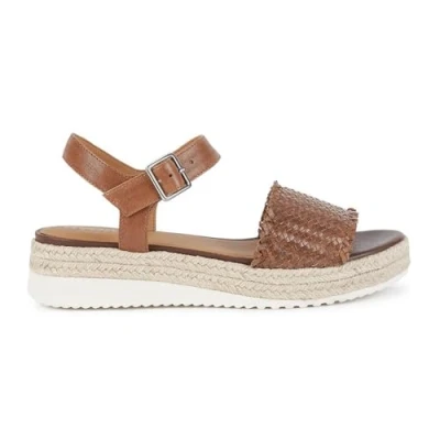 Imagen de Geox D Eolie F, Sandalia de cuña Mujer, Brown, 38 EU
