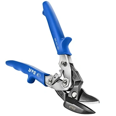 Imagen de S&amp;R Tijeras Cortachapas 260 mm Tijera Pladur Corte a la Derecha para cortar Metal de Hojalatero