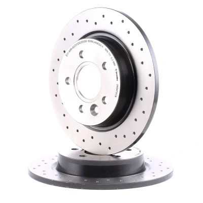 Imagen de BREMBO XTRA LINE 08.9975.1X Disco de freno 280 11 5 macizo, perforado revestido FORD: Focus 2, C Max, VOLVO: C30, S40 II, V40 Hatchback