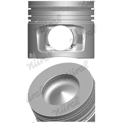 Imagen de NÜRAL 87 432205 00 Pistóns 84,25 con canal de refrigeración, soporte segmento pistón, Biela trapecial BMW: 1 Hatchback, Coupé, 5 Touring