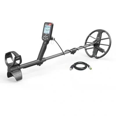 Imagen de Nokta Simplex Ultra Detector de Metales Impermeable con Eje Fibra Carbono y Bobina Búsqueda 11 Pulgadas
