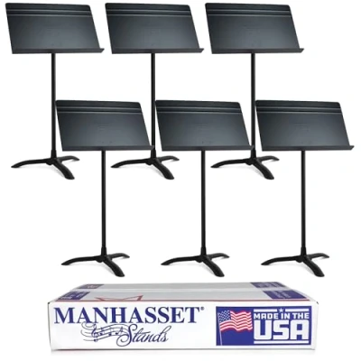 Imagen de Con función de atril Manhasset Symphony (6 unidades) negro