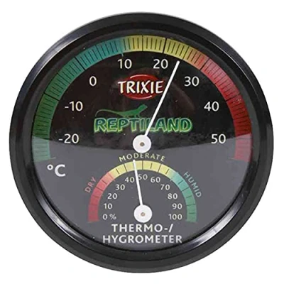 Imagen de TRIXIE Termómetro/Higrómetro, Analógico para Reptiles