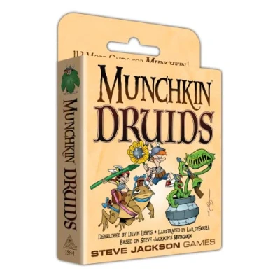 Imagen de Steve Jackson Games Munchkin Druids Nature Themed Expansion with The Druid Class for 3 to 6 Players Ages 10 and Up English