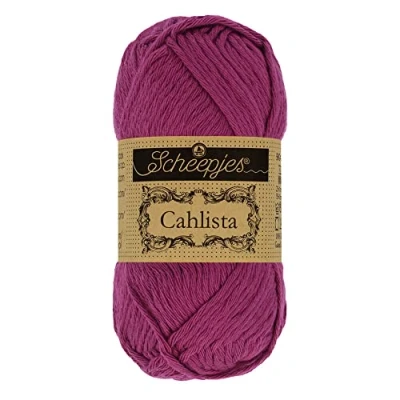 Imagen de Scheepjes 128 Tirio Púrpura Calista Hilo 10x50g