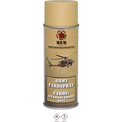 Imagen de MFH Aerosol del Color del, Ejército WH Caqui Tropical, Mate, 400 ml