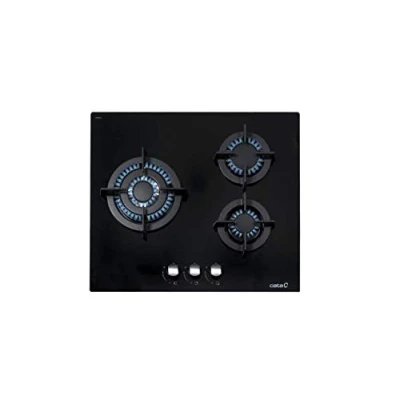 Imagen de ¡Oferta 8% ! Cata Cci 6021 Bk Encimera De Gas 3 Zonas Coccion Ancho 60 Cm Gn