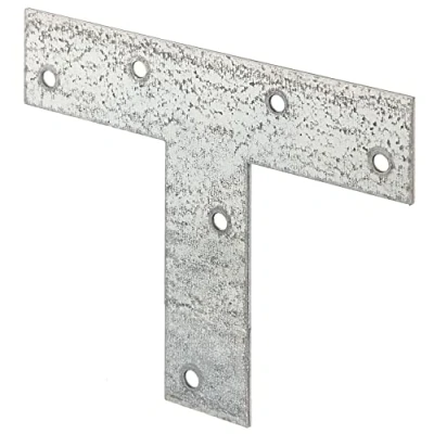 Imagen de Alberts 335052 Pletina de ensamblaje, En forma T, Galvanizado Sendzimir, 140 x 110 30 mm