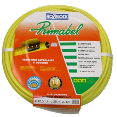 Imagen de Primabel 00110412 Manguera (1/2&quot;, 25 m), Color Amarilla [Importado de Alemania]