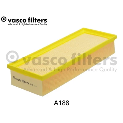 Imagen de DAVID VASCO A188 Filtro de aire 59 128 323 rectangular Cartucho filtrante AUDI: A4 B8 Avant, Berlina, Q5