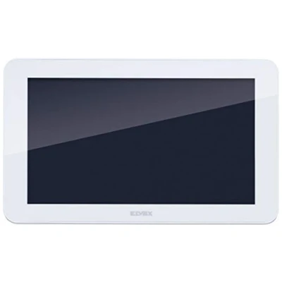 Imagen de Vimar K40957 Monitor LCD 7in de pantalla táctil et conexión Wi Fi para kit videoportero superficie, 1 alimentador, con estribo la fijación superficie