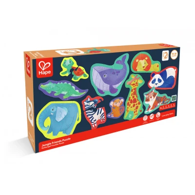 Imagen de Puzzle Amigos del JUNGLA Hape