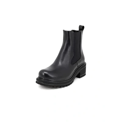 Imagen de QUEEN HELENA Botas Chelsea para Mujer Botines Bajas X27 104 Negro, 38 EU