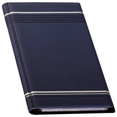 Imagen de Durable 858107 Álbum de tarjetas visita Visifix con fundas selladas (para 96 visita) en azul oscuro
