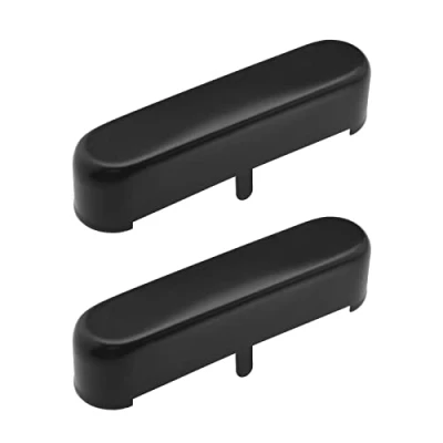 Imagen de Create idea 2 fundas para pastillas de cuello guitarra compatibles con TL Tele Telecaster estilo el¨ctrica, accesorios repuesto metal negro