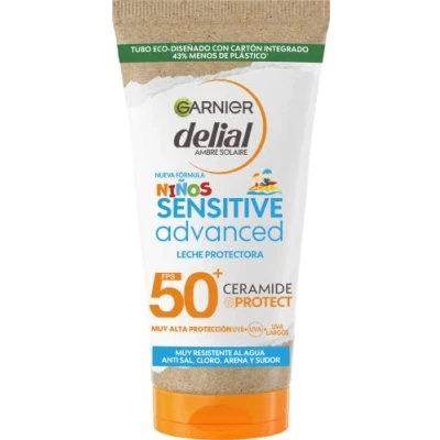 Imagen de Garnier Delial Niños Sensitive Advanced Leche Solar Formato Viaje Ip50 50 ml
