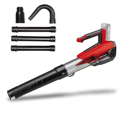 Imagen de Soplador de Hojas con batería GP LB 18/200 Li GK Solo Power X Change Einhell (Iones Li, 18V, tecn. rodete axial, Pot. soplado 670m3/h, Set Limpieza canalones, sin ni Cargador)