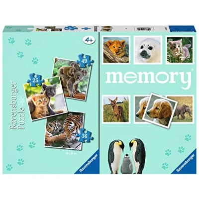 Imagen de Ravensburger Memory Juego de Mesa, Color White (20984)