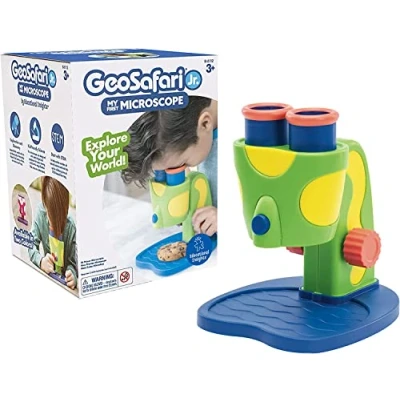 Imagen de Learning Resources Mi Primer microscopio GeoSafari Jr. (EI 5112) Multicolor, First Microscope