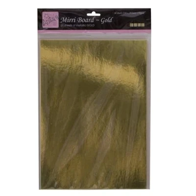 Imagen de Anitas Papel con efecto espejo (A4, 250 g/m², 20 unidades), color dorado
