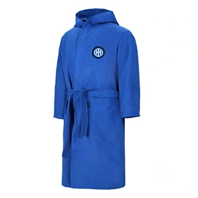 Imagen de Inter Albornoz de Microfibra I001, Unisex niños, Azul Claro, 14 Anni