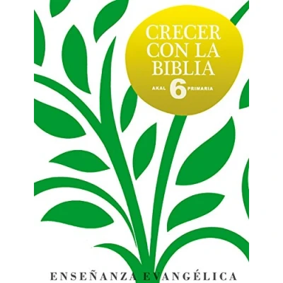 Imagen de Crecer Con Biblia. E.P. 6 (ENSE?ANZA PRIMARIA)