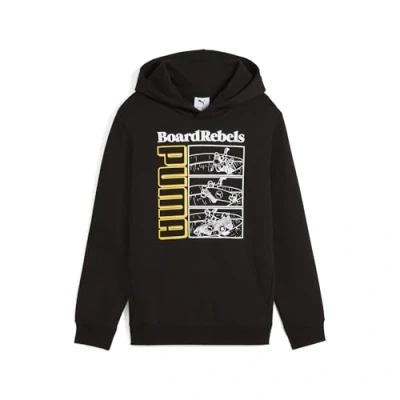 Imagen de PUMA MID90S Hoodie FL B, Felpe con Cappuccio Niños, Black, 164