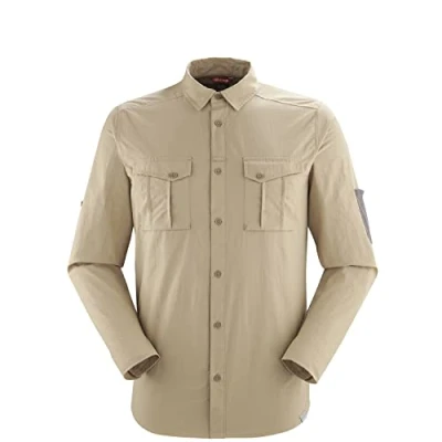 Imagen de Lafuma Shield Shirt M Camisa de Manga Larga Hombre Senderismo, Trekking, Día a Beis
