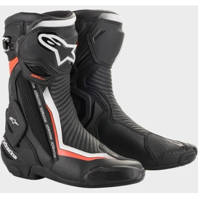 Imagen de ALPINESTARS 2221019 1231 45 Botas de moto carreras blanco, negro, Rojo