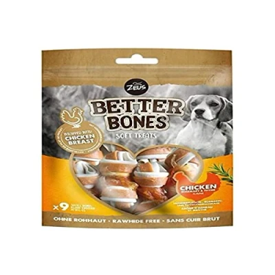 Imagen de Golosina Masticable para Perros Zeus Better Bones Envuelto de Pollo conTomillo y Romero, 7,5cm, 9pc