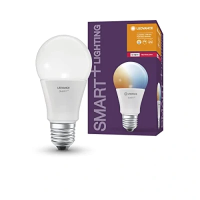 Imagen de LEDVANCE Lámpara Smart+ con tecnología ZigBee, 9W, A60, escarchada, base E27, color de la luz Tunable White, 806lm, paquete 4