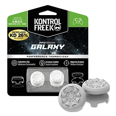 Imagen de KontrolFreek FPS Freek Galaxy para Xbox One y Series X/S Performance Thumbsticks 1 Altura elevada, media Blanco.