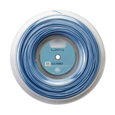 Imagen de Luxilon Alu Power 125 Cordaje de tenis, rollo 220 m, unisex, azul, 1.25 mm