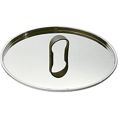 Imagen de Alessi 90200/16 L la cintura di Orione tapa en 18/10 acero inoxidable, pulido efecto espejo. Ã ˜ 16 cm, Plateado, cm Diameter