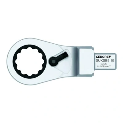 Imagen de Gedore SUKSE9 19 Cabeza de llave combinada carraca, conmutable SE 9x12, mm