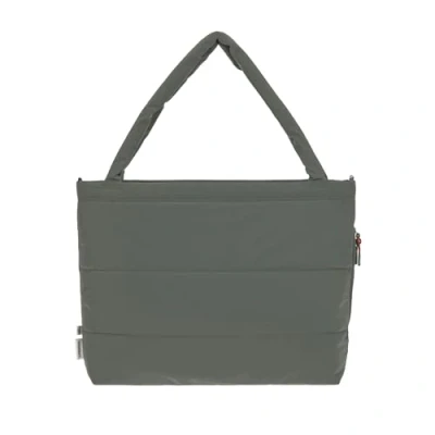 Imagen de LÄSSIG Bolso cambiador para bebé con fijación cochecito de bebé, color verde oliva