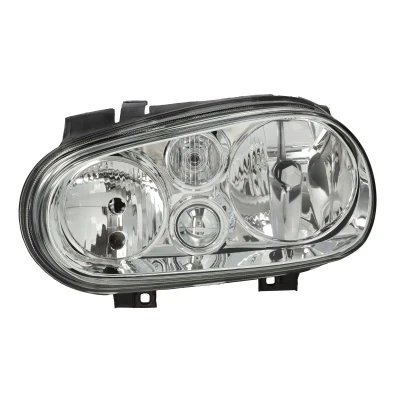 Imagen de TYC 20 5386 75 2 Faros izquierda H7, H1 sin faro antiniebla para circulación por la derecha con electromotor VOLKSWAGEN: Golf 4, 4 Variant