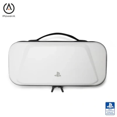 Imagen de estuche protector PowerA para PlayStation Portal Remote Player™, resistente, almacenamiento, protector, puente cable de carga, protección pantalla, con licencia oficial